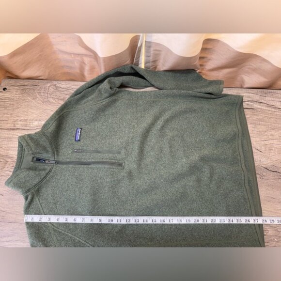 Patagonia green better sweater full zip size large - Picture 4 of 6